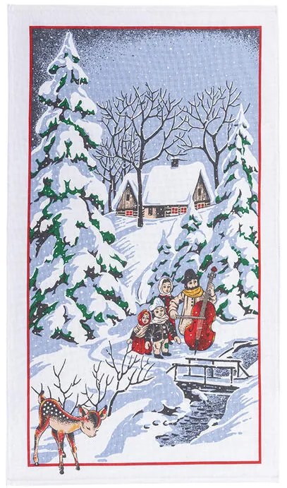 Bavlnené utierky VIANOCE 2025 42 x 70 cm sada 2 ks