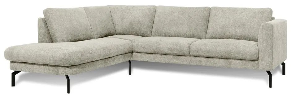 Svetlosivá rohová pohovka (ľavý roh) Gomero – Scandic