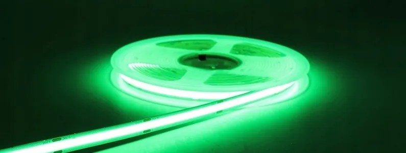 ecoPLANET Homogénny Neon COB LED pásik 12V 50m ZELENÝ