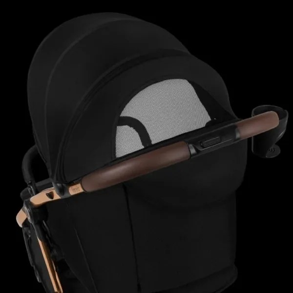 Lionelo - Kočík INGRID čierna