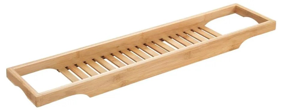 WENKO 24750100 - Polička na vaňu BAMBUSA 70x16 cm hnedá