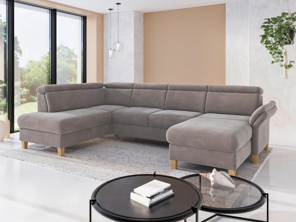 XXXLutz SEDACIA SÚPRAVA, textil, taupe Sit & More - Sedačky - 00014402576T