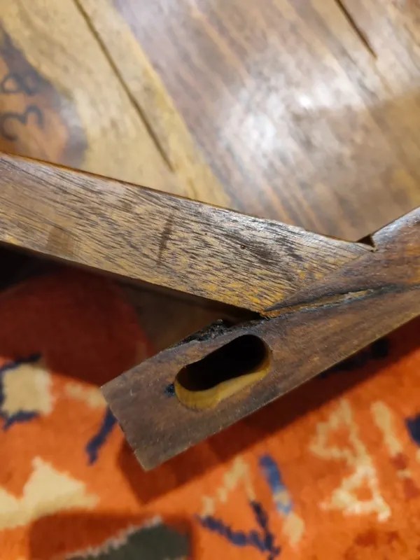 Jedálenský stôl z masívu Timber 160cm - II. Trieda