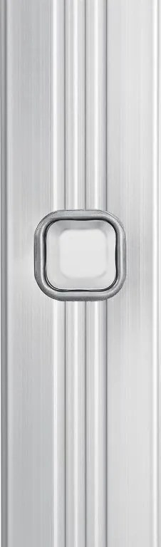 Hliníkový skladací rebrík 3,6 m, 4 dielny, 6 priečok, 150 kg