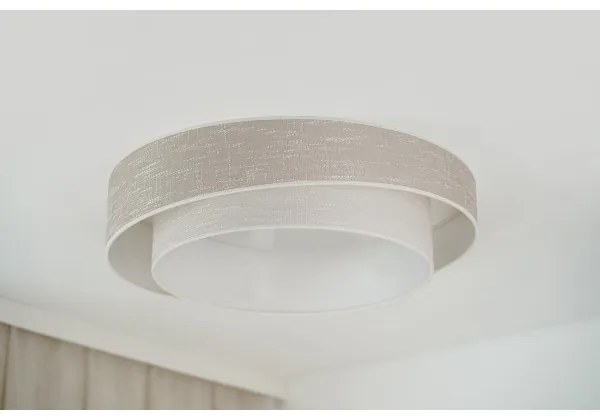 Brilagi - LED Stropné svietidlo DOVER SHINE LED/26W/230V pr. 60 cm šedá/krémová