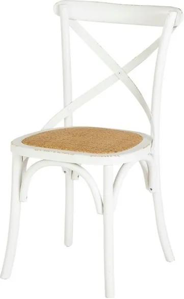 Sconto Jedálenská stolička XABI biela