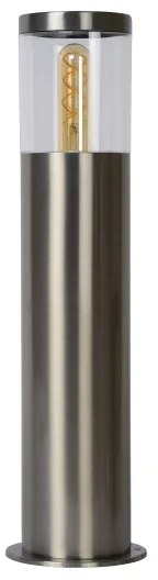Lucide 14899/50/12 - Vonkajšia lampa FEDOR 1xE27/40W/230V IP44 49 cm chróm