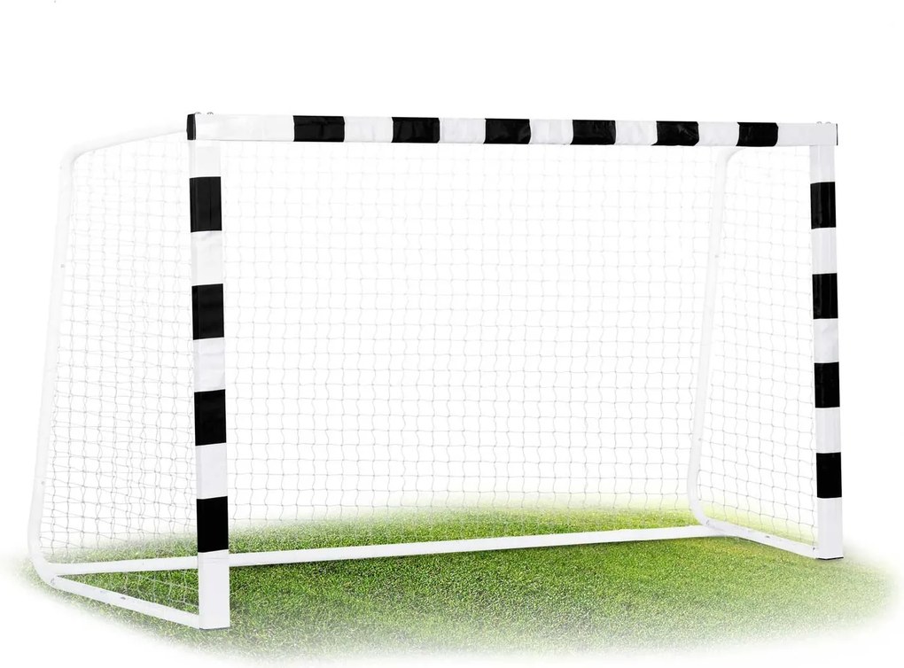 Neo-Sport Futbalová bránka 300 x 200 x 120 cm NS-465 čierna a biela