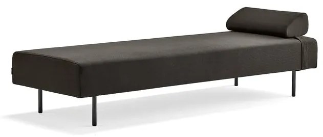 Ležadlo SIESTA, tkanina, hnedá