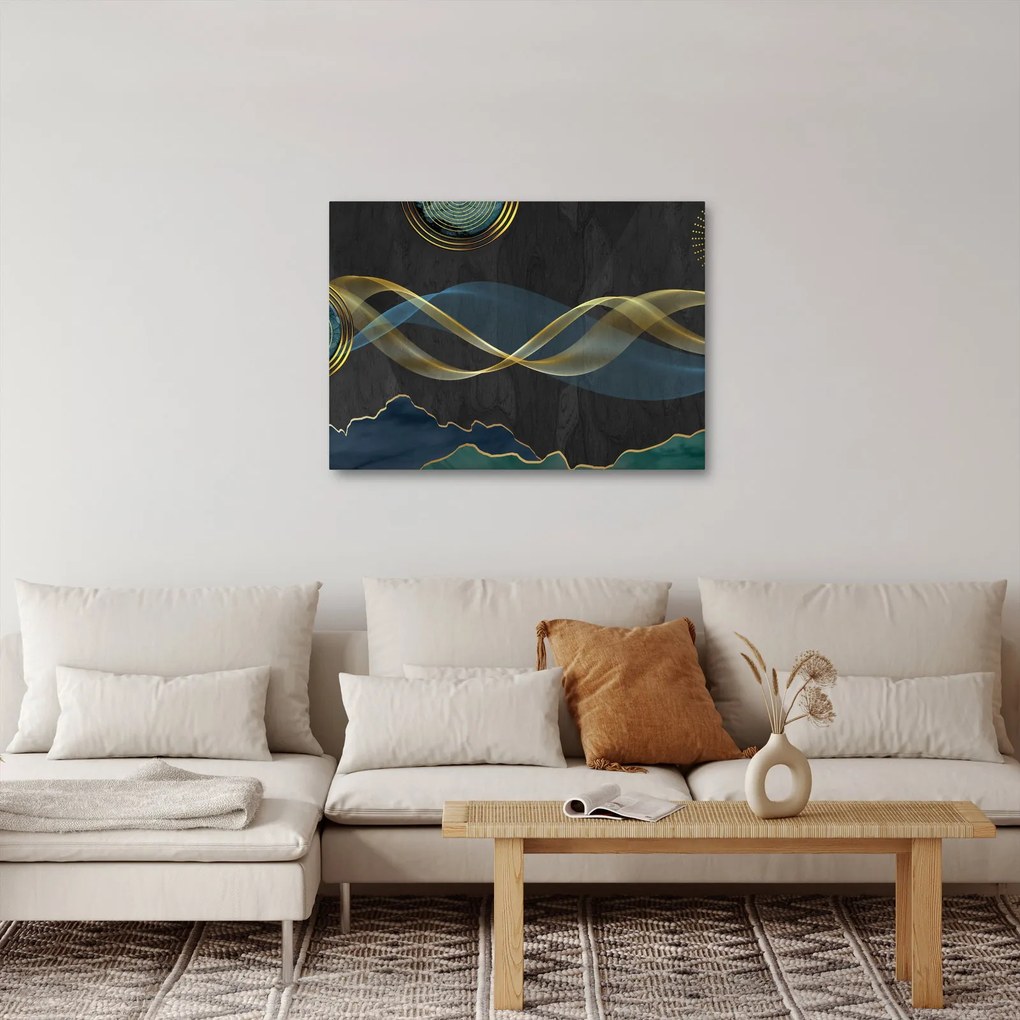 Obraz - Abstrakcia (70x50 cm)