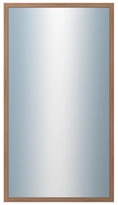 DANTIK - Zrkadlo v rámu, rozmer s rámom 50x90 cm z lišty KASSETTE orech (2862)