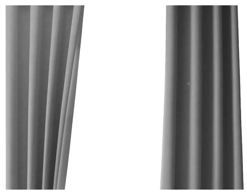 Sivý polo-zatemňovací záves 250x100 cm - Mila Home