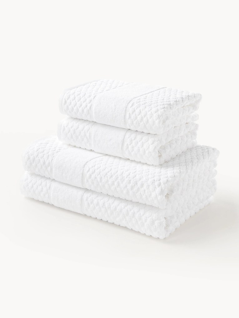 Súprava uterákov's voštinovým vzorom Katharina