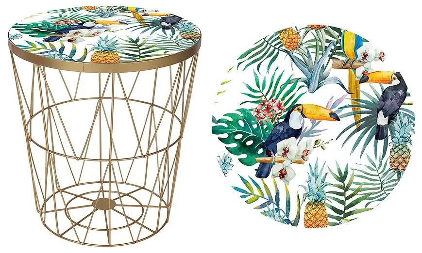 Konferenčný stolík Tukan zlatý