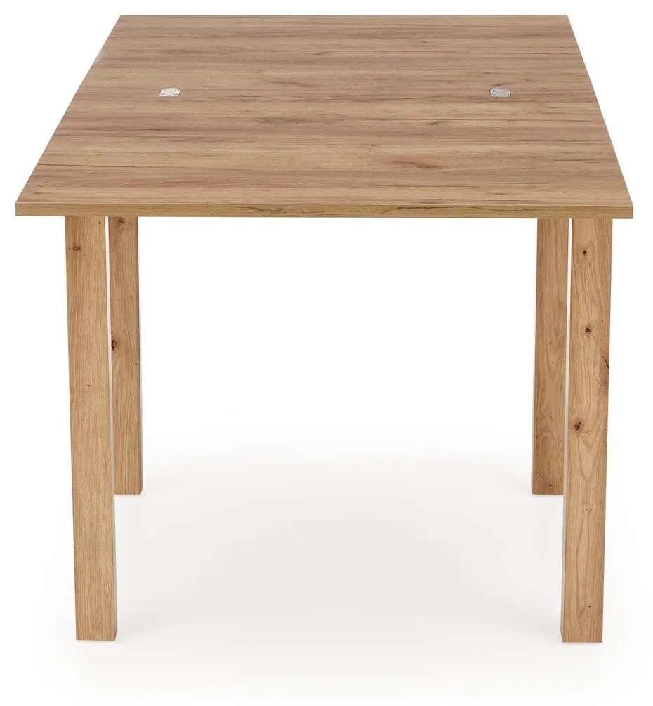 Rozkladací jedálenský stôl GRACJAN 80/160 cm dub craft
