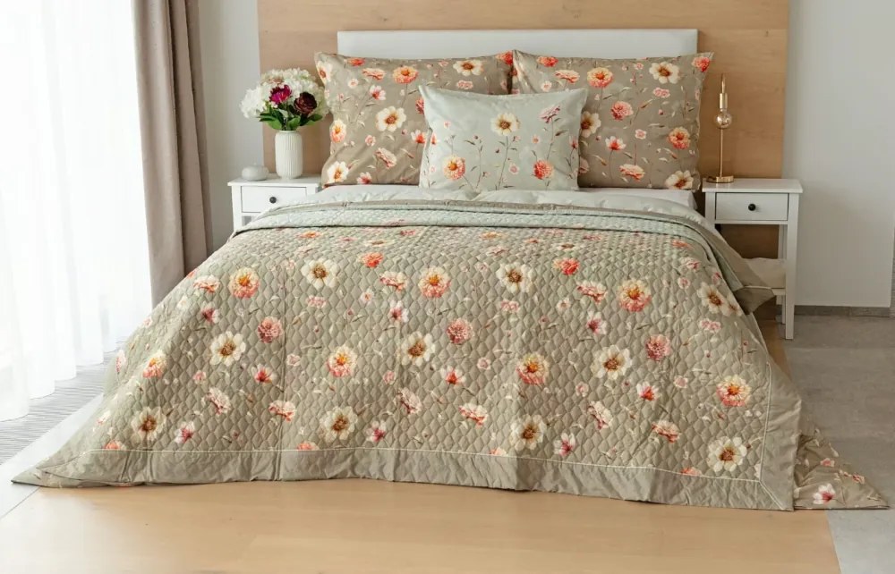 Matejovský Prehoz na posteľ Florál 220x240 cm