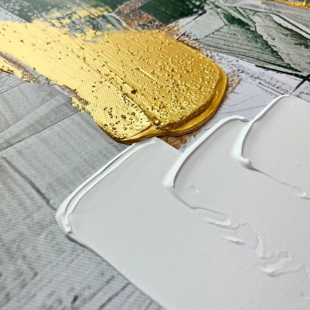 Obraz s ručne maľovanými prvkami 70x100 cm For – Styler