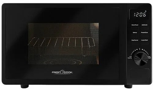 Mikrovlnná rúra ProfiCook MWG 1278 s grilom, bezotočného taniera, 20 l