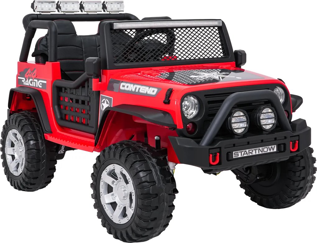 Ramiz Vozidlo Jeep BEAST 4x4 Červená