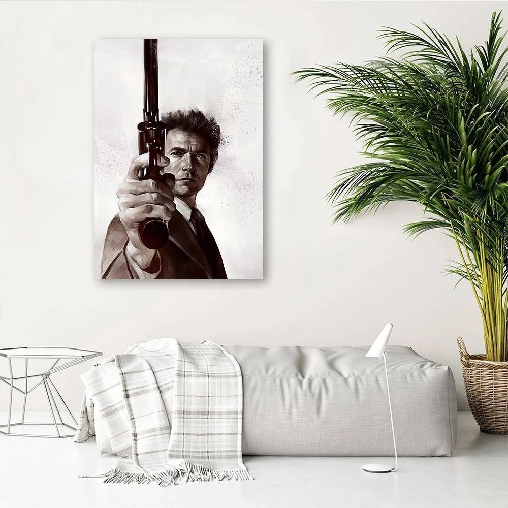 Gario Obraz na plátne Drsný Harry, Clint Eastwood - Dmitry Belov Rozmery: 70 x 100 cm