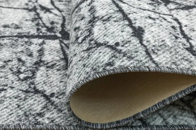 Metrážny koberec Grain 19 sivý