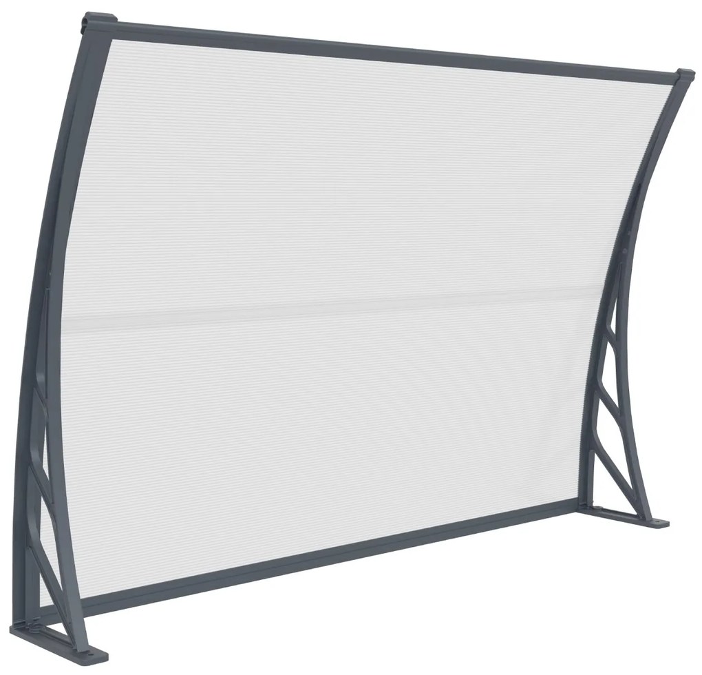 Vchodový prístrešok BestBerg BBDA-H15 / 100 x 150 cm / sivý