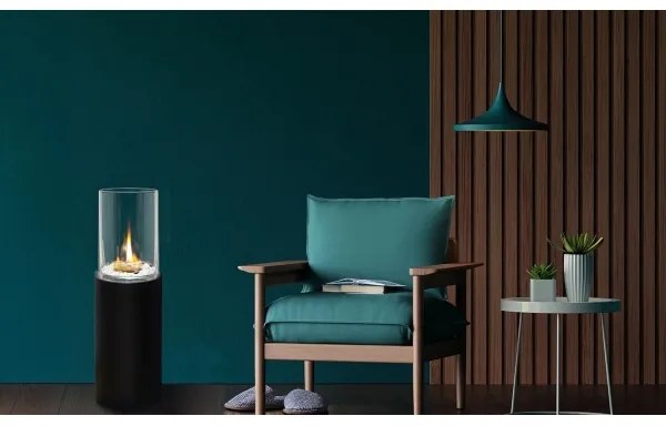 BIO krb ROMA 26,5x80,5 cm 2kW čierna + ochranný kryt