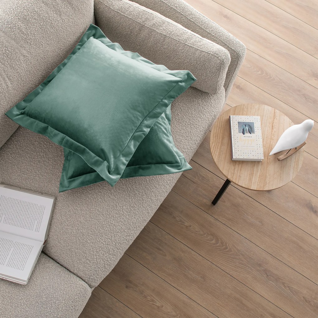 Obliečky na vankúše AmeliaHome Velvet Side Si mätové