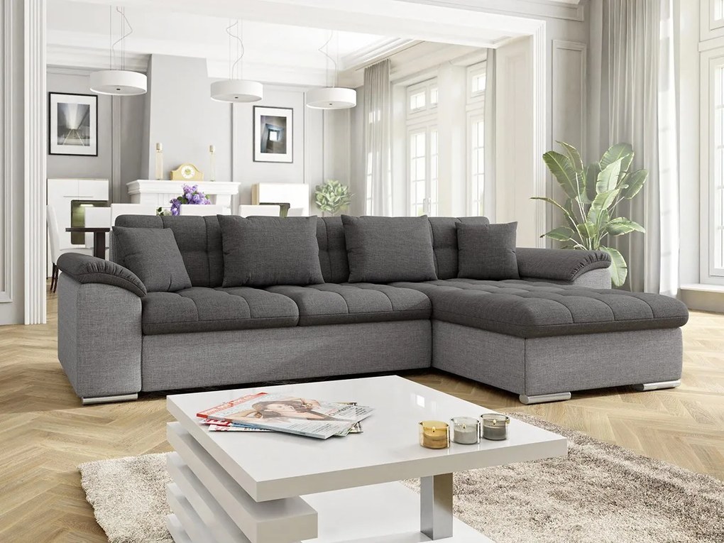 Rozkladacia sedacia súprava Dino Sale, Dostupné poťahy: Lux 06 + Lux 05, Strana: pravá
