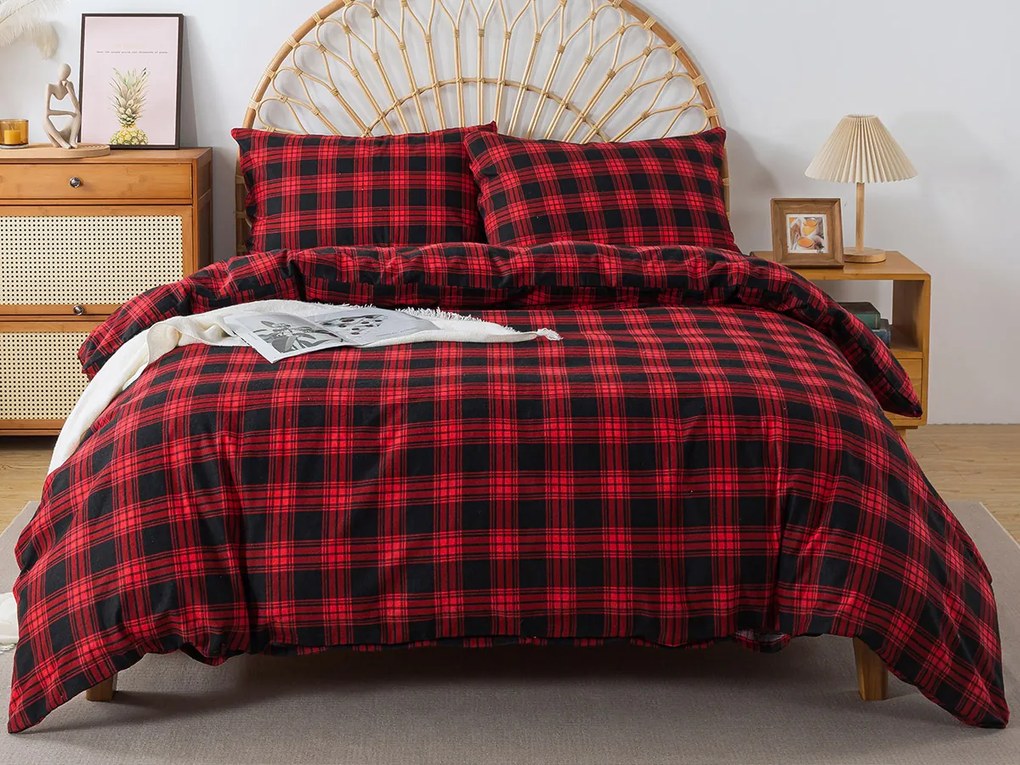 XPOSE® Predĺžené bavlnené Renforcé obliečky DAVOS 2