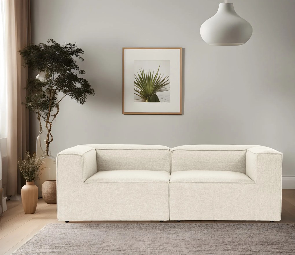 Dvojsedačka Flora (Ecru). Akcia -18%. Vlastná spoľahlivá doprava až k Vám domov. 1073589