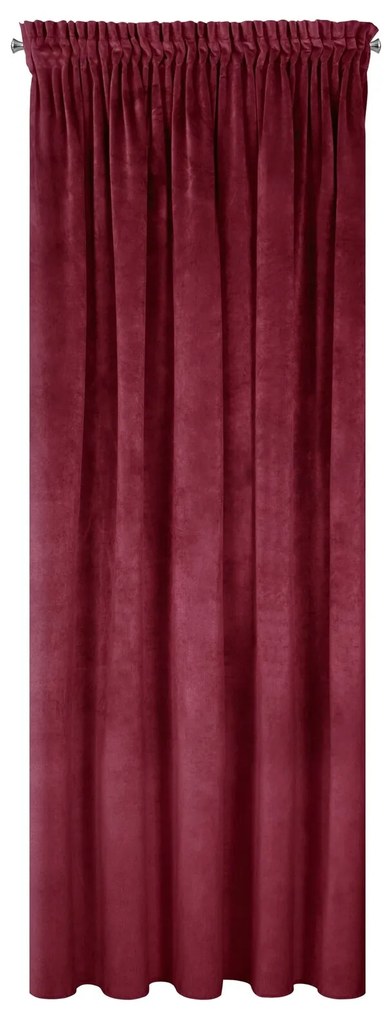 ZATEMŇOVACÍ ZÁVES NA PÁSKE RIA 140X270 CM BORDOVÁ