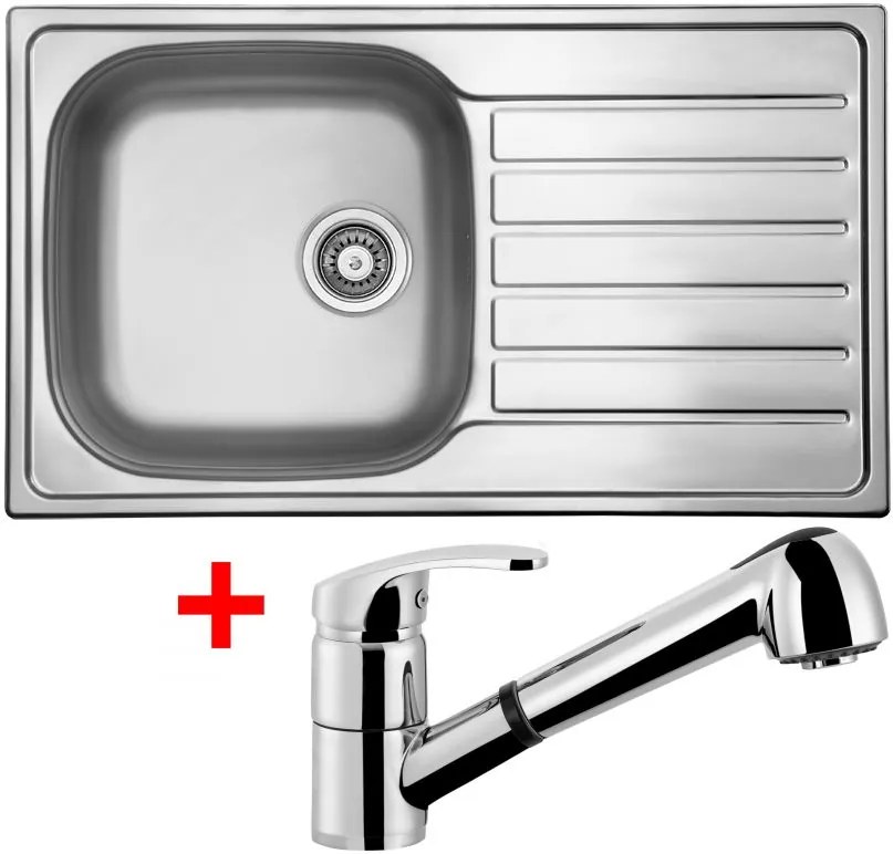 Set Sinks HYPNOS 860 V matný + LEGENDA S