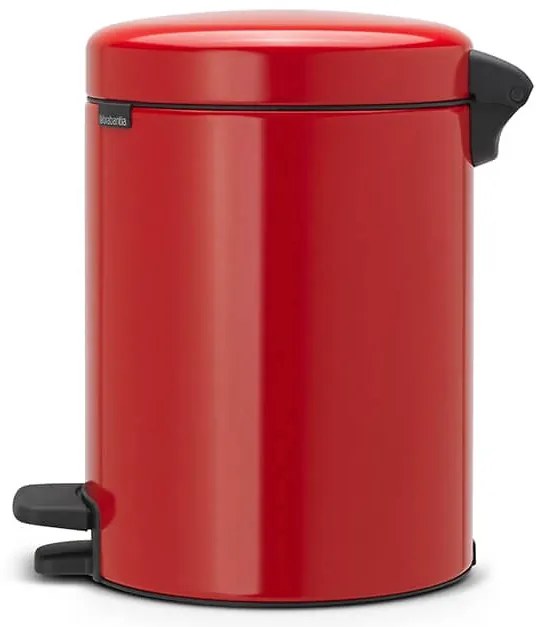 Brabantia Pedálový kôš NewIcon 5L Žiarivo červená