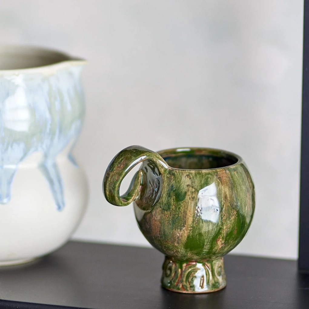 Bloomingville Keramický hrnček Avonlea Green 250 ml