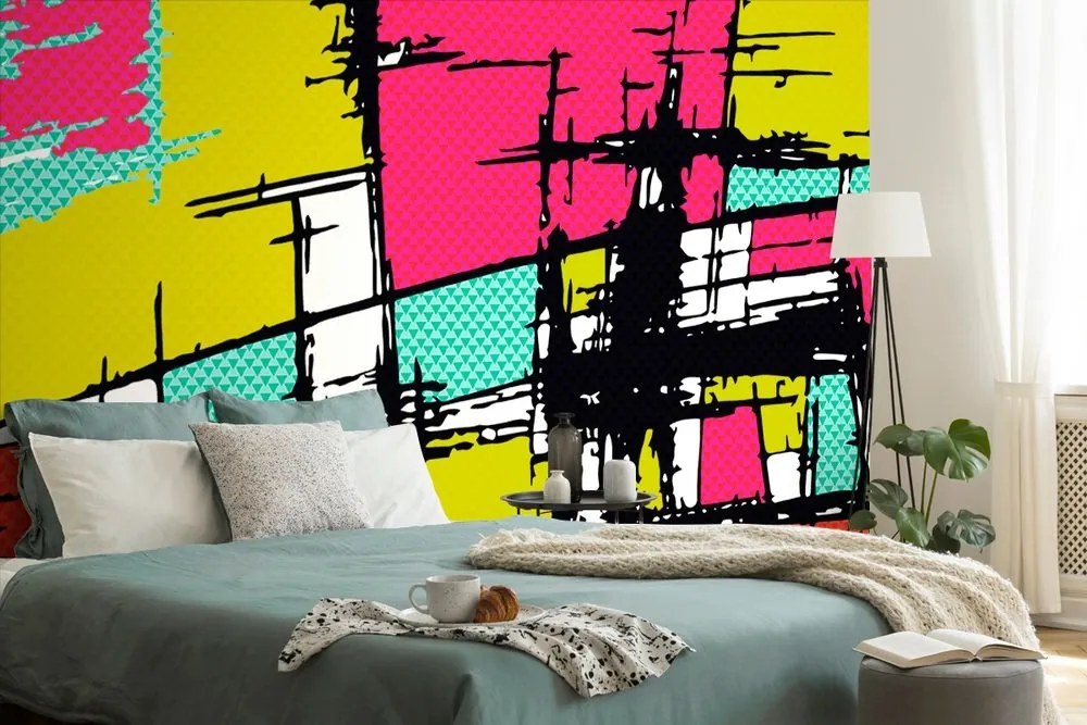 Tapeta mladistvý pop-art - 300x200