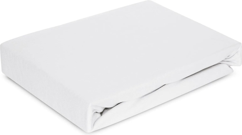 JERSEY PRESTIERADLO JERS4 140X200 CM, VÝŠKA 30 CM BIELE