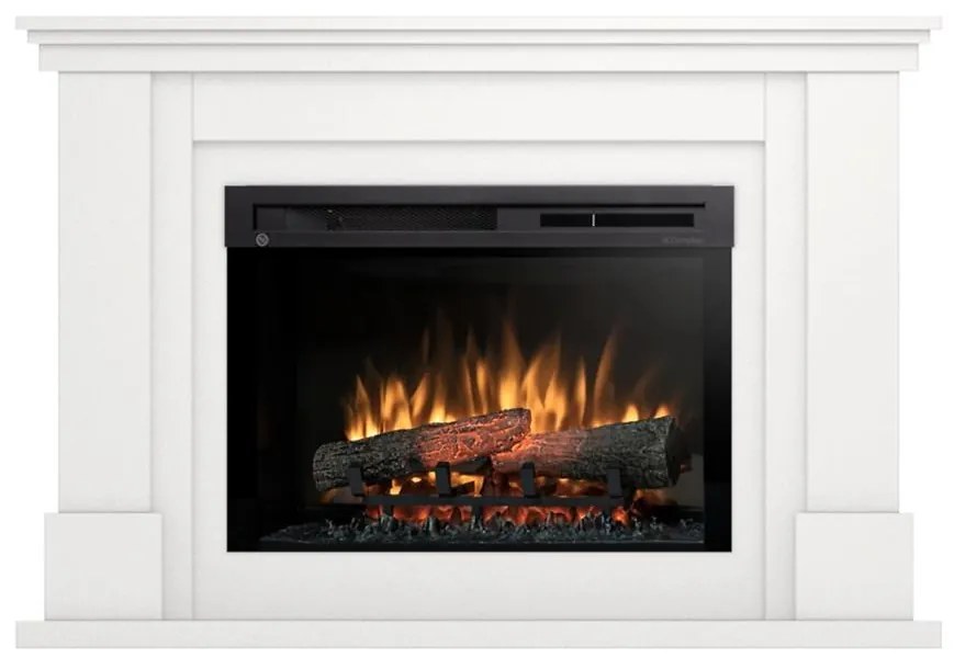 Elektrický krb Luena Nar. 26  biely