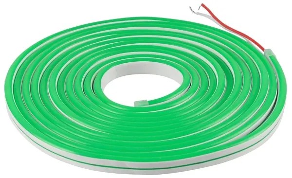 LED Pásik NEON 5 m LED/23W/12V IP65 zelená