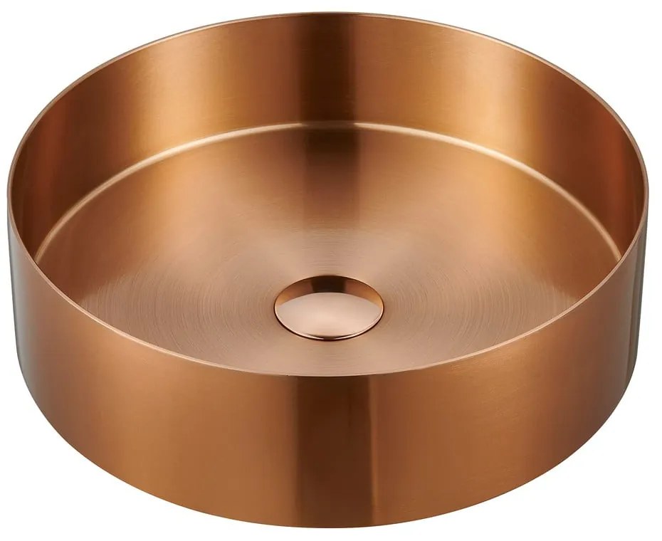 Okrúhle antikoro umývadlo v medenej farbe ø 38 cm Aurum – Sapho