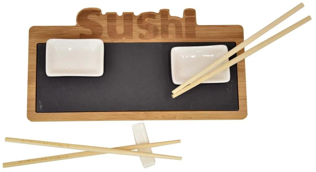 Servírovacia sada na sushi Alpina 30 x 16 x 3 cm