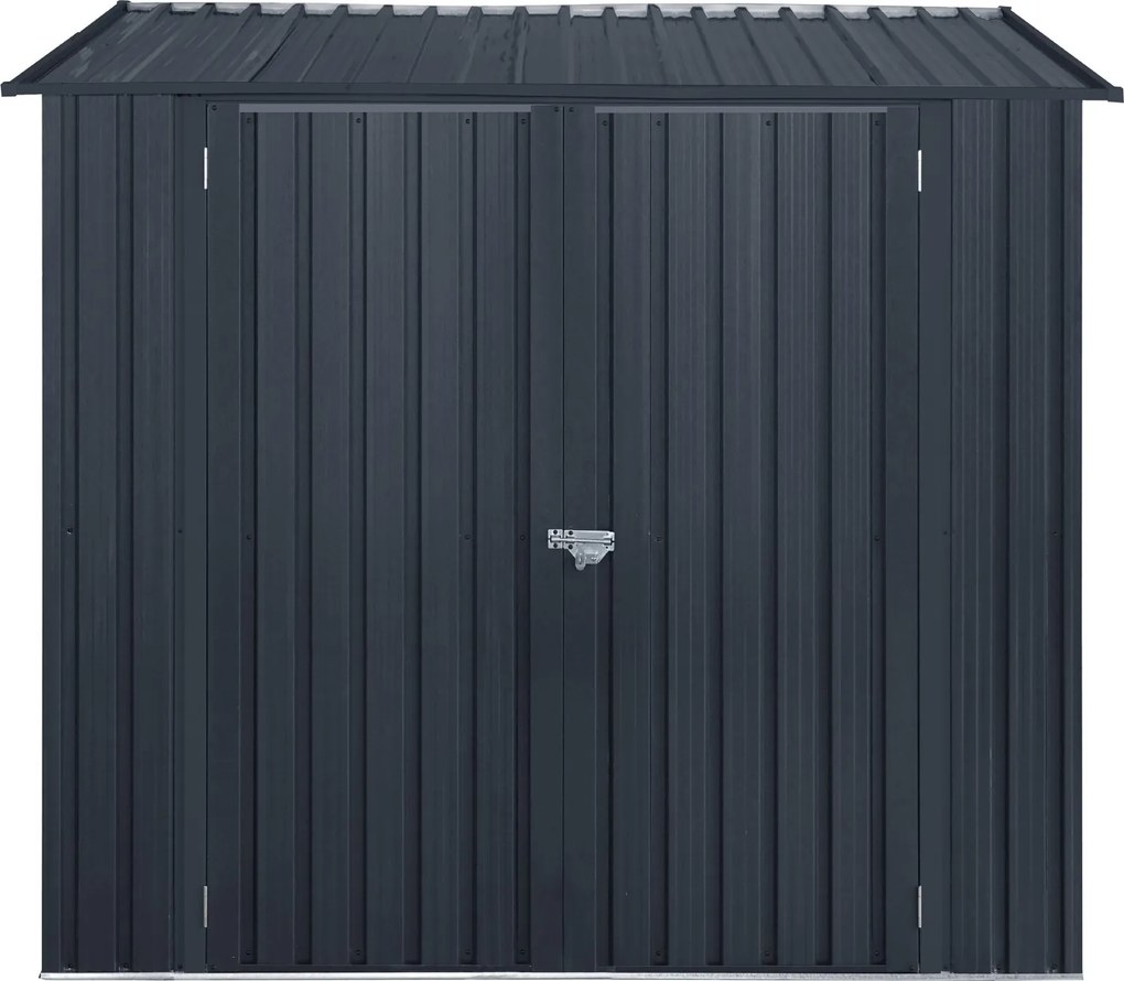 Záhradný domček BestBerg ZS-F6A / 3,3 m² / 152 x 217 x 194 cm / antracitová