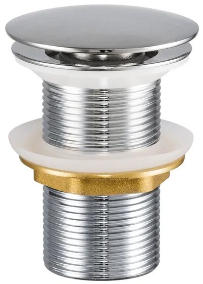 Súprava keramického umývadla na dosku a výpuste Domi 32 cm biela