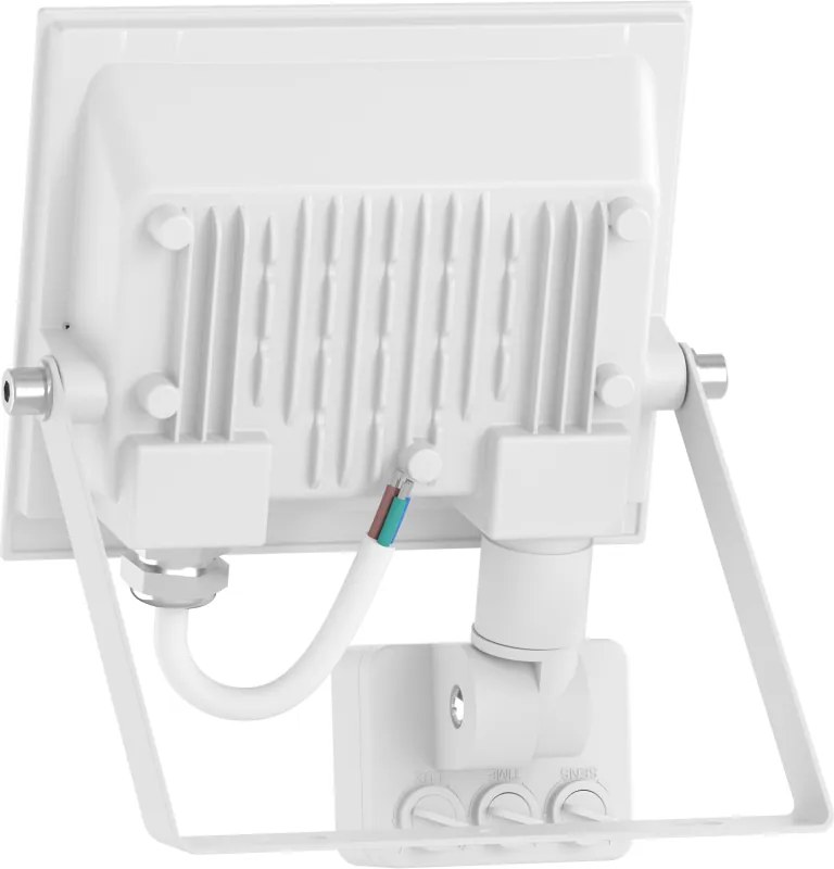 Mexen Luxpro+ LED reflektor s pohybovým senzorom, 20W, neutrálna - 4000K, 2200 lm, biela - L236-020-40-20