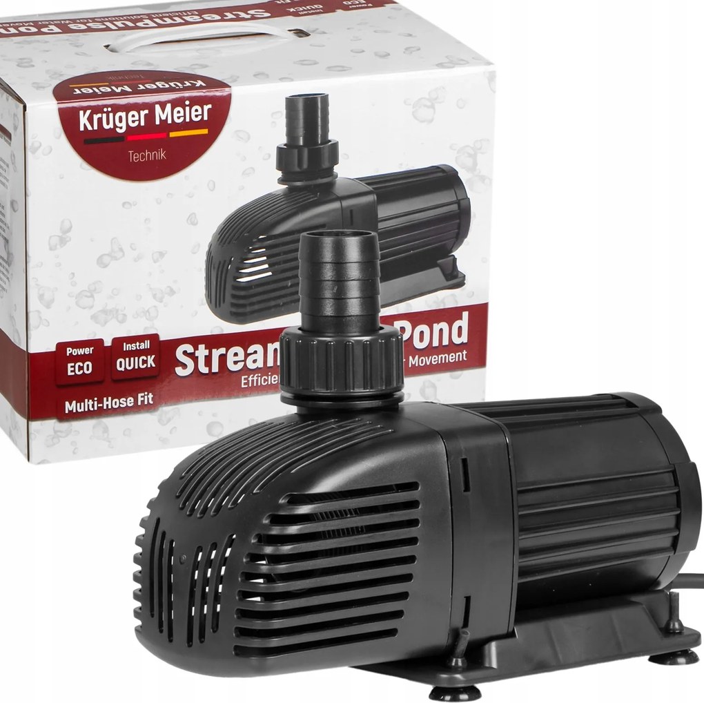 Čerpadlo Do Jazierka 13000 L H Výkonné, Úsporné, Tiché, Odolné Voči Nečistotám A Korózii