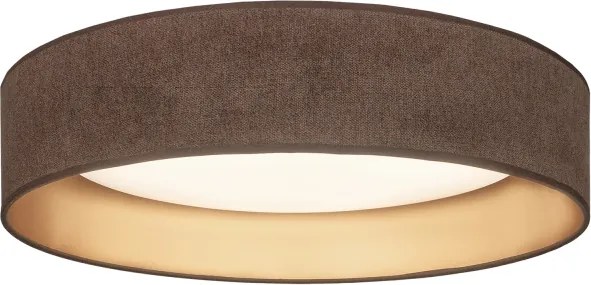 Brilagi-LED stmievateľné svietidlo VELVET SM. 36W/230V 3000-6000K pr. 55 cm hnedá/zlatá WT+DO