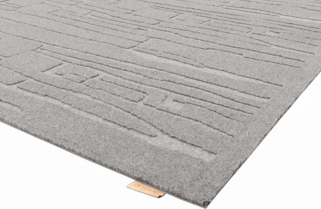 Koberec Agnella Morphic Rifts H sivý