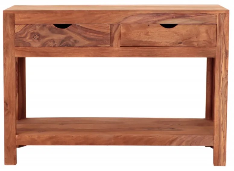Konzolový stolík Amba 110x76x35 z indického masívu palisander Super natural