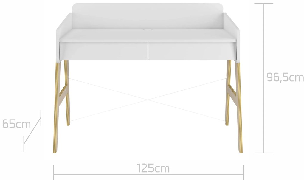 Bellamy Písací stôl Sixty