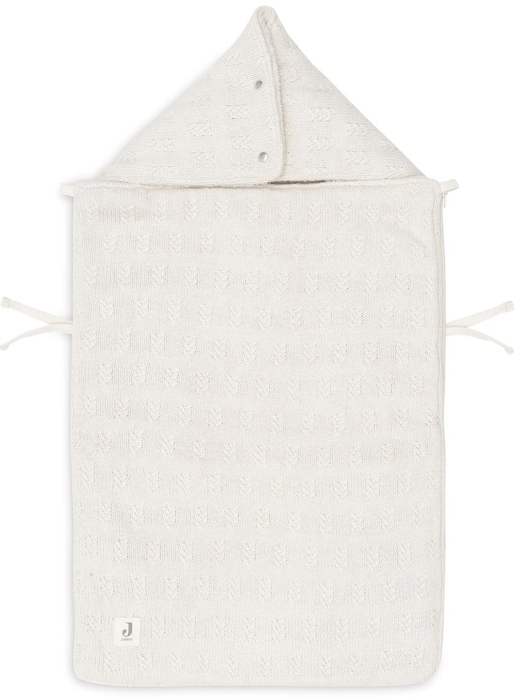 Fusak do autosedačky Grain Knit Oatmeal